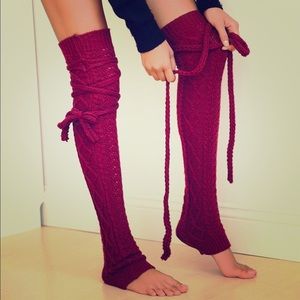 Free People Chambers Leg Warmers